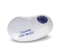Culinare One Touch Electronic Tin Opener, White, Plastic/Stainless Steel, Automa