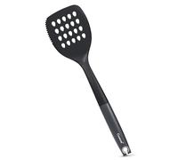 Culinare Slotted Turner, Kitchen Spatula with Serrated Edge for Cutting, Heat Resistant and Safe for Non Stick Cookware, Dishwasher Safe