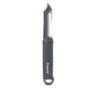 Culinare Swivel Peeler, Grey, Plastic/Stainless Steel, Manual Potato/Vegetable/Fruit Peeler, Moves Over Contours for Fast Peeling, Dishwasher Safe