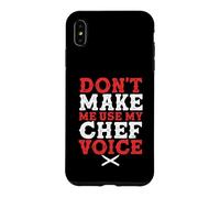 Culinary Chef | Foodie | Don't Make Me Use My Chef Voice Case for iPhone XS Max