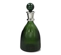 Culinary Concepts Emerald Glass Port Decanter with Stopper