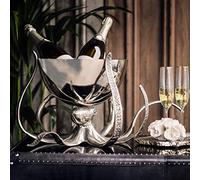 Culinary Concepts Large Octopus Bowl & Tentacle Stand Drinks Cooler Bowl
