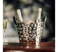 Culinary Concepts London Polo Wine Cooler with Black Leather Handles