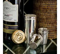 Culinary Concepts London Set of Eight Stirrup Shot Cups & Cartridge Holder