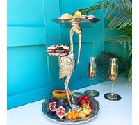 Culinary Concepts London Three-Tier Stork Cake Stand - Silver Finish