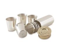 Culinary Concepts Set of Eight Stirrup Shot Cups & Cartridge Holder
