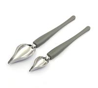 Culinary Drawing Decorating Spoons Set, 2PCS Dessert Decorating Spoons Culinary Precision Drawing Decorating Spoon Set for Decorative Plates, Cake, Coffee