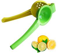 Culinary Elements Metal Lemon and Lime Squeezer: Manual Press, Easy to Use Citrus Juicer, Dishwasher Safe 1 Pack