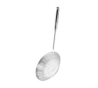 Culinary Essential Stainless Steel Colander Skimmer Perfectly Suited for Hot Pots and Noodles (M)