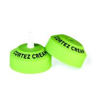 Culinary ID Bands Cortez Cream Silicone Bottle Lid Cover, Food Grade Reusable Label for 16-32 oz Squeeze Bottles, Color Coordinated Sauce Identifier for Kitchens and Restaurants