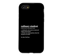 Culinary Student Definition Dictionary College Major Case for iPhone SE (2020) / 7/8
