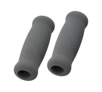 Culinavog 2 Pcs Walker Hand Grips Cover, Crutch Handle Covers, Comfort Sponge, Easy to Replace, Non-Slip Walker Padded Hand Grip for Wheelchair, Rollator, Crutch, Elderly Accessories (Grey)