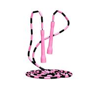 Culinavog Beaded Jump Rope, 3M Adjustable Beaded Skipping Ropes, Unbreakable Handles Tangle-Free, Shatterproof Beads, Jump rope for Adults Teens Enhanced Fitness Training Various Styles Available (B)