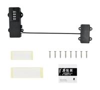 Culinavog Digital Password Fridge Lock, Adhesive Safety Kids Lock, Password Fridge Lock, No Drilling Refrigerator Lock with Combination for Door, Drawer, Freezer, Windows, Protect Children (Black)