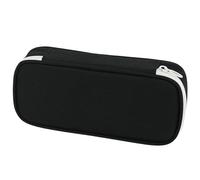 Culinavog Large Capacity Black Pencil Case, Multifunctional Stationery Organizer Pen Pouch with Compartment,Portable Pen Bag, High Storage Pen Case Pouch for School, Office, College, Teens & Adults
