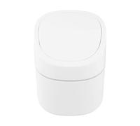 Culinavog Table Rubbish Bin, Plastic Rubbish Bin, Small, Small Table Bin with Lid, 2 Litres, Waste Paper Bin with Lid, Lightweight Luxury, Mini Rubbish Bin for Children's Room, Girls, Living Room