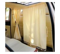 CulineformX 3 Pcs Car Privacy Curtains, Removable Car Front Rear Seat Divider Curtains,Universal Fits Auto Blackout Shades For Travel,Camping,Nap,Sleeping (140 X 80 Cm)