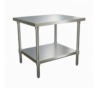 Culinox Stainless Steel Centre Prep Table 900mm Wide 600mm Deep