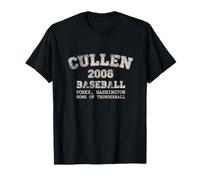 Cullen baseball Forks Washington design T-Shirt