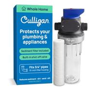 Culligan WH-S200-C Whole-House Sediment Water Filtration System, Clear