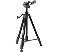 Cullmann - 51351 - Primax 350 Tripod with compact 3-way Head and Quick Release Unit (135 cm Extension Height, Weight 1.2 kg, Maximum Load 3 kg)