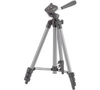Cullmann - 52100 - Alpha 1000 Kit Tripod 41-inch / 104 cm Silver with Bag and 3-Way-Head - Compact Travelpod - Lightweight 500 gr with Max. Load Capacity 1 kg