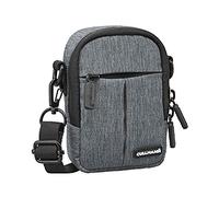 CULLMANN - 90225 - MALAGA Compact 300 Camera bag for compact cameras, grey - inside dimensions: 70x110x40mm - water-repellent thanks to 450D Rip-Stop Polyester PU coating