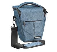 CULLMANN - 90363 - Malaga Action 300 Camera bag with carrying strap, blue - inside dimensions 160x190x120mm - suitable for DSLR cameras with lens - Holster Camera Case