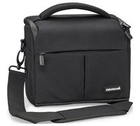 CULLMANN - 90420 - Malaga Maxima 300 Camera bag with large pocket opening, black - Internal dimensions: 250x200x130mm - Suitable for: one medium DSLR - Material: 450D Rip-Stop Polyester