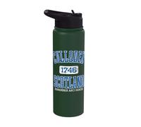 Culloden Scotland 1746 Remember and Honor Collegiate Aged Stainless Steel Insulated Water Bottle