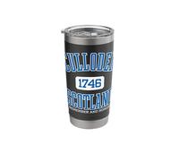 Culloden Scotland 1746 Remember and Honor Collegiate Style Stainless Steel Insulated Tumbler