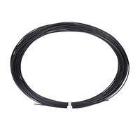 Culnflun 10m Durable Nylon Flexibility Badminton Racket Racquet Replacement Lines Thread Wire for Badminton Training (Black)