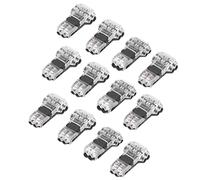 Culnflun 12pcs Low Voltage T Tap Connectors 3 Way Wire Connector Quick Solderless Wire Splice Connector for Car
