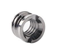 Culnflun 14 to 38 Convert Screw Adapter Copper Plated Wear for Camera Tripod Ballhead Light Stand Flash Bracket Monopod Durable Universal Camera Accessory 1pcs 14 British