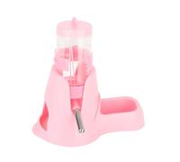 Culnflun 3-in-1 Hamster Food and Water Bottle, Small Animal Automatic Water Bottle, 80ml Automatic Hanging Dispenser with Hideaway for Small Pets like Rabbits and Guinea Pigs