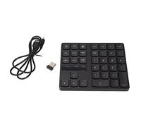 Culnflun 35 Keys Wireless Numeric Keypad 2.4G Wireless Ergonomic Silent Rapid Rebound One Handed Gaming Keyboard for Home Office Computer IOSAndroid OS X Plug Play