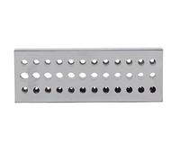Culnflun 36 Holes Steel Hole Punching Plate Tool, Watch Maintenance Auxiliary Tool, Drilling Carving Hole Punching Plate for Watch Repair Compact and Versatile Accessory