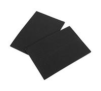 Culnflun 4pcs Black Non slip Self Adhesive Protective Rubber Pads, 4.5cmX14.2cmX0.4cm, for Wooden Floor Desk Chair Furniture Sofa Rubber Feet Pads