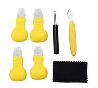 Culnflun 7Pcs Watch Blade Back Cover Pry Remover, Multi Type Case Opener Set Practical Watchmaker Repairing Hand Tool for Daily Watch Maintenance