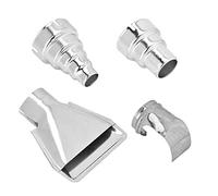 Culnflun Accessories Hot air Gun 4 -Piece Nozzles Kit Professional Industrial Tool for Retractable Package in High Temperature Resistant Stainless Steel