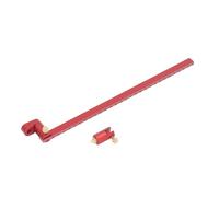 Culnflun Aluminum Alloy Circle Ruler, Portable Carpenter Marking Tool, Metric Imperial Drawing Instrument for Woodworking Circle and Line Layout