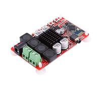 Culnflun Audio Amplifier Module, TDA7492 Power Amplifier Board 2.1mm Jack 3.3 x 1.97" Bluetooth V4.0 50W+50W Dual Channel Output for Home Theater DIY Speaker Projects
