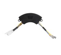 Culnflun Automatic Voltage Regulator AVR Arc Shaped Generator Voltage Stabilizer Control Output for 2KW 3KW 168F Gasoline Electric Generator Black