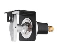 Culnflun Battery Power Off Switch Heavy Duty Lock Out Plate 12V 500A Battery Disconnect Switch Power Cut Isolator for RV Yacht Truck Engineering Vehicle Durable Metal Construction