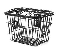 Culnflun Bicycle Front Basket,with Rustproof Iron Wire Metal Frame,High Load Bearing Large Space Universal Bike Storage Basket for Outdoor Riding And Daily Commute