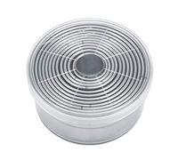 Culnflun Biscuit Cutter, 12pcs Stainless Steel Round Cutter Set for Cookie Mousse Cake Mould Baking Tool Pastry Chefs 1-4"