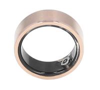 Culnflun Bluetooth Smart Ring, Sleep Monitoring and Health Tracking, Water and Dust Resistant IP68, Counting Steps & Taking Remote Photos Gold (10 Inner Diameter 19.8mm/0.77in)