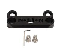 Culnflun Camera Quick Release Plate for FX3 FX30, Aluminum Alloy Camera Cheese Mounting Plate Versatile Expansion Ports Photography Accessories with Ergonomic Grip