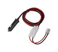 Culnflun Car Power Cable Cord T Shape Cigarette Lighter for Mobile Radio FT 7900 7800 8800 8900 1907 Double Fuse Protection Robust Durable Automotive Power Supply