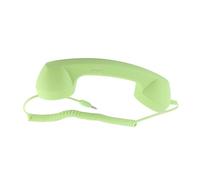 Culnflun Cell Phone Handset USB C Radiation Proof Vintage Telephone Handset with 3.5mm Socket for Smartphone Retro Style Plug and Play ABS Material (Verde)